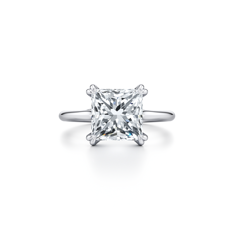 Elle Solitaire Lab Diamond Engagement Ring image 97