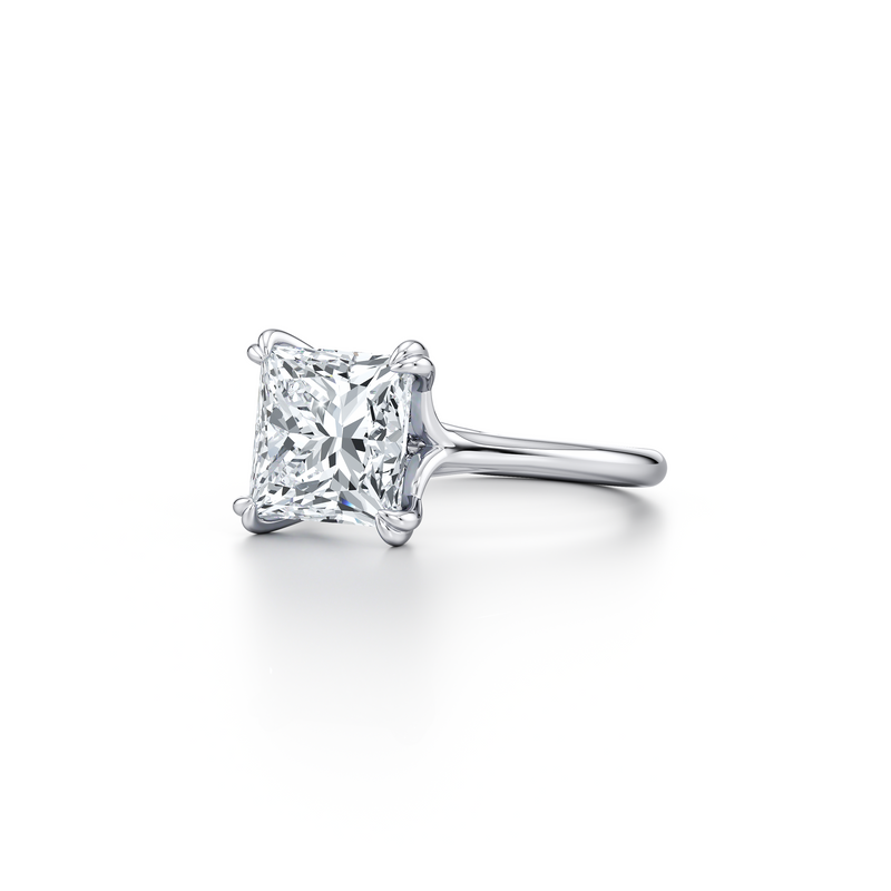 Elle Solitaire Lab Diamond Engagement Ring image 98