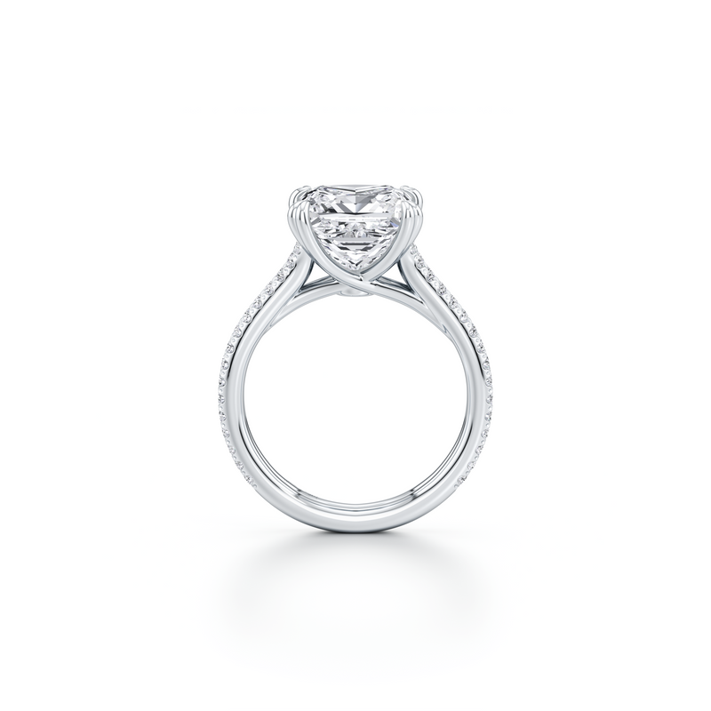 Elle Solitaire Lab Diamond Engagement Ring image 63