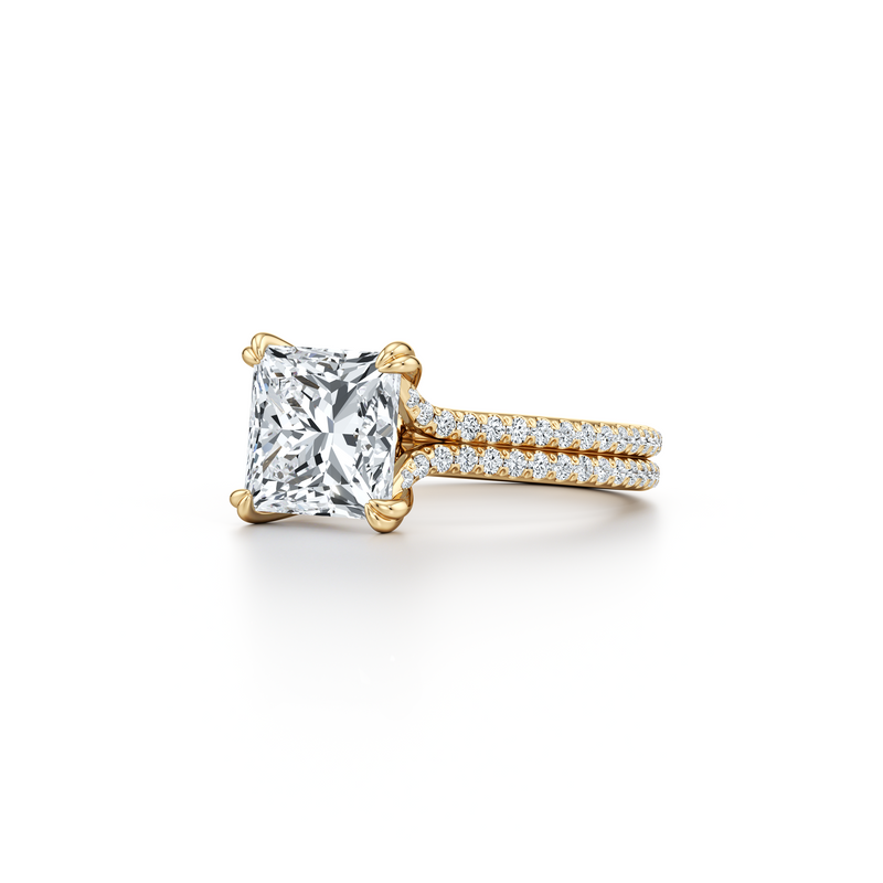Elle Solitaire Lab Diamond Engagement Ring image 66