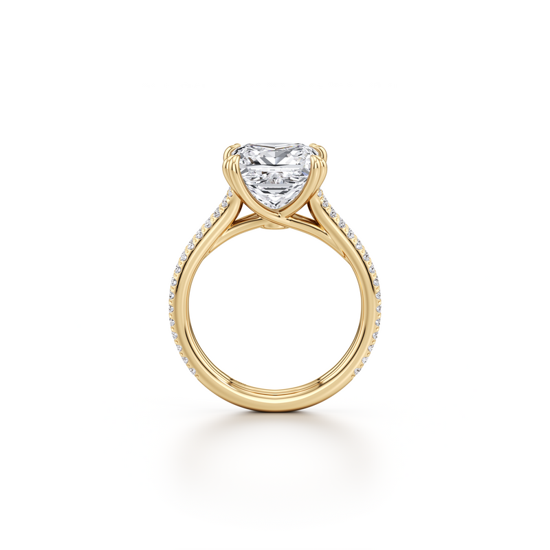 Elle Solitaire Lab Diamond Engagement Ring image 68