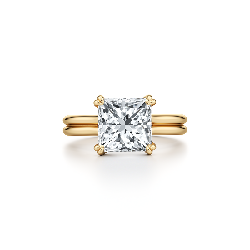 Elle Solitaire Lab Diamond Engagement Ring image 146