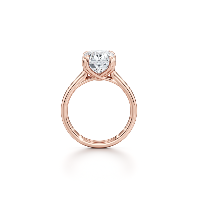 Elle Solitaire Lab Diamond Engagement Ring image 79