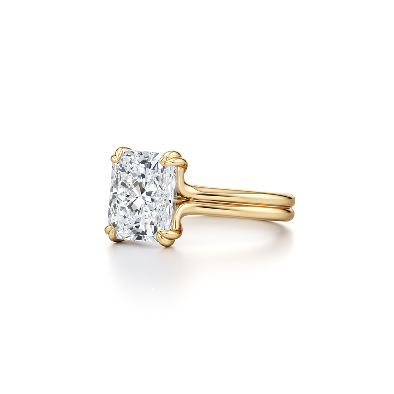 Elle Solitaire Lab Diamond Engagement Ring image 72