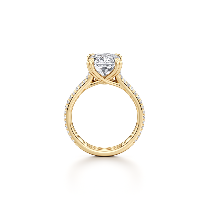 Elle Solitaire Lab Diamond Engagement Ring image 148