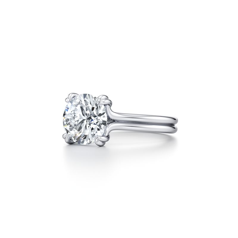 Elle Solitaire Lab Diamond Engagement Ring image 107