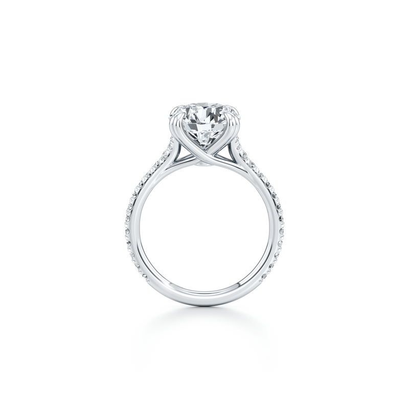 Elle Solitaire Lab Diamond Engagement Ring image 96