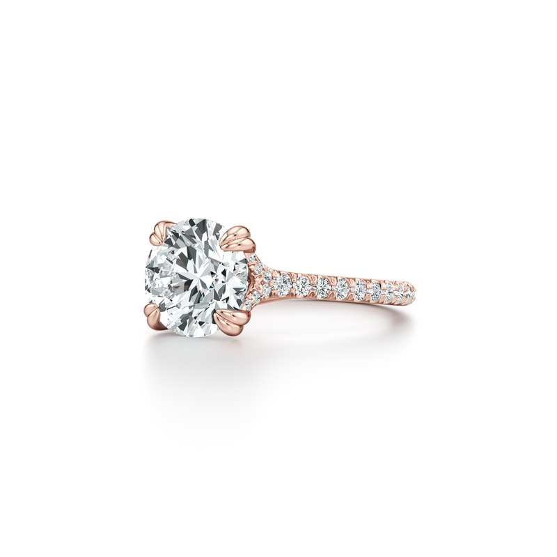 Elle Solitaire Lab Diamond Engagement Ring image 90
