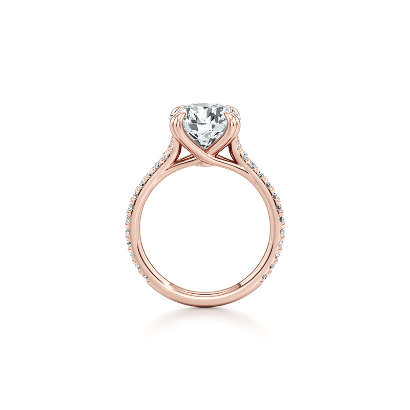 Elle Solitaire Lab Diamond Engagement Ring image 92