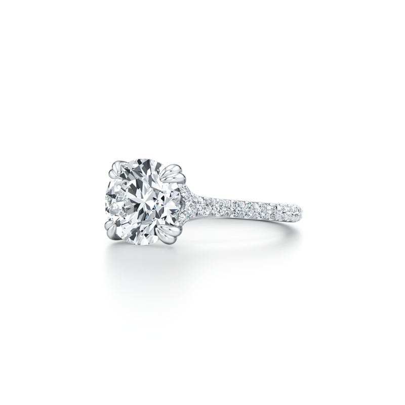 Elle Solitaire Lab Diamond Engagement Ring image 83