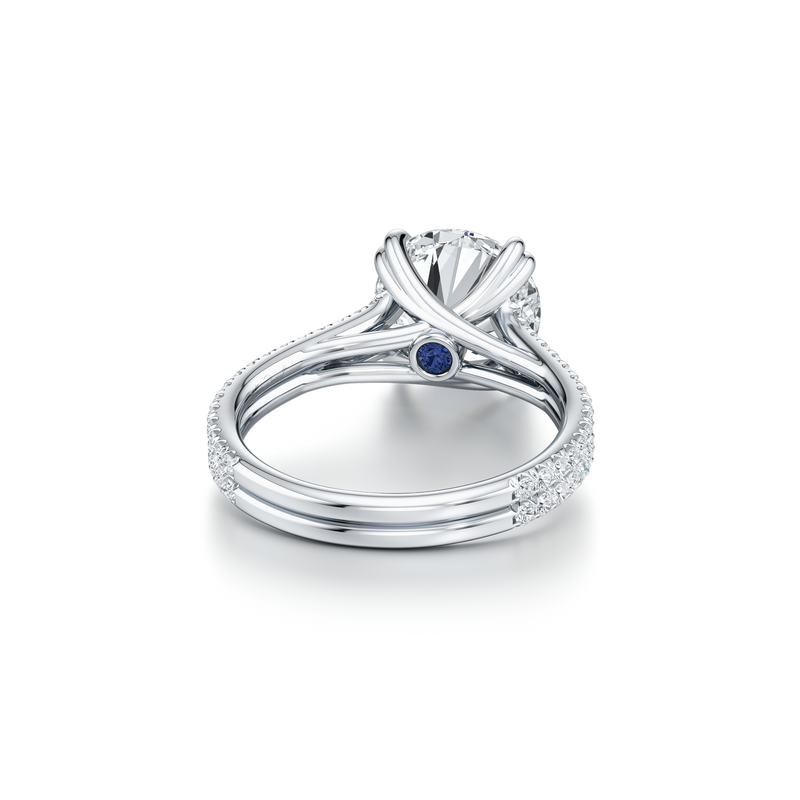 Elle Solitaire Lab Diamond Engagement Ring image 117