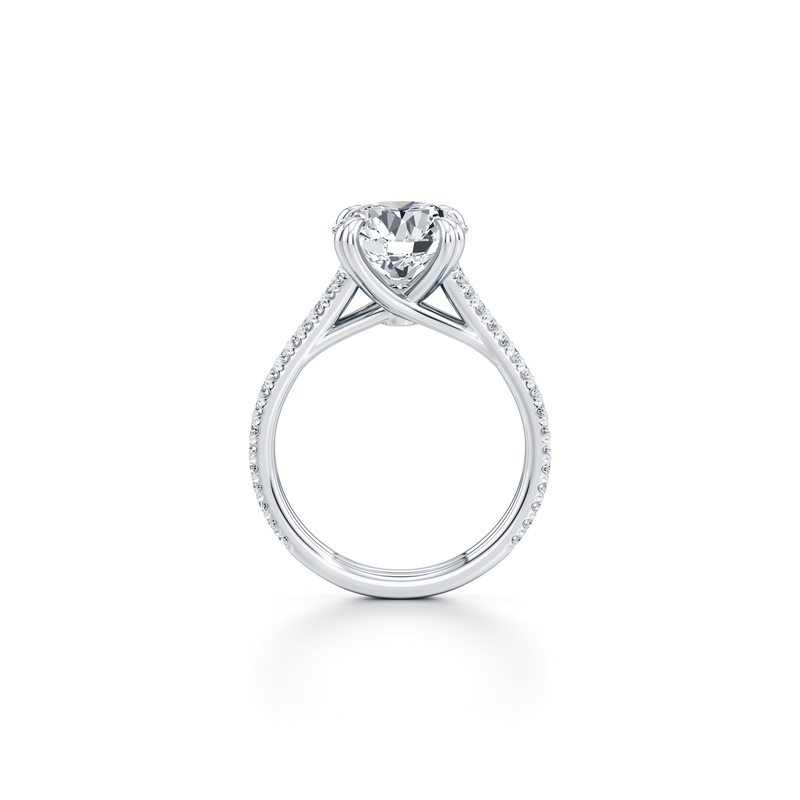 Elle Solitaire Lab Diamond Engagement Ring image 118
