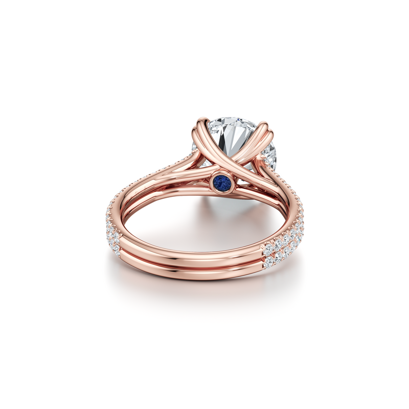 Elle Solitaire Lab Diamond Engagement Ring image 112