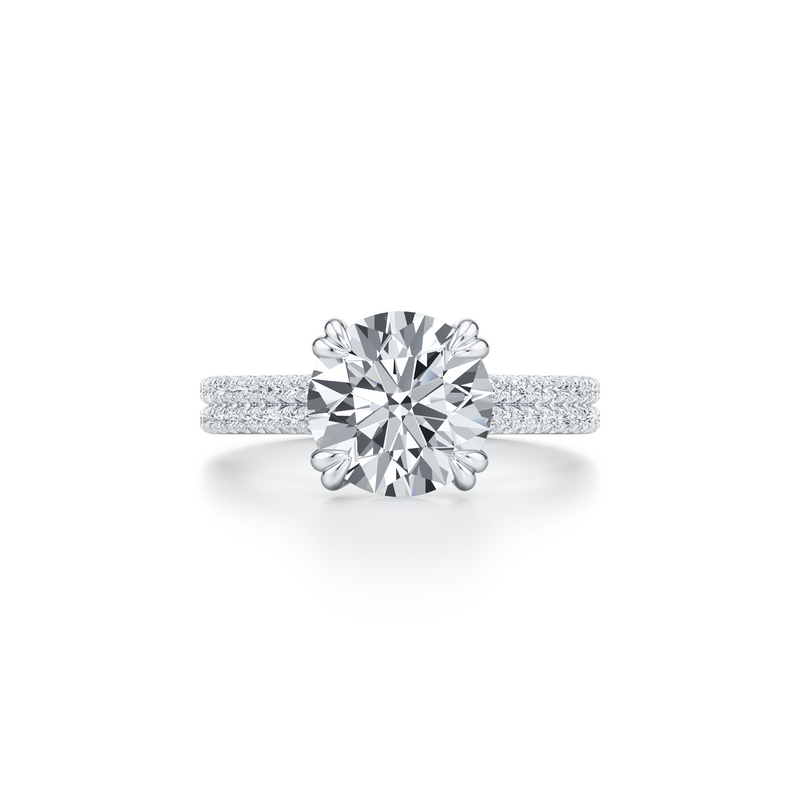 Elle Solitaire Lab Diamond Engagement Ring image 100