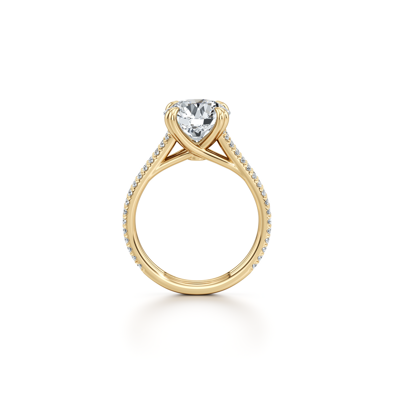 Elle Solitaire Lab Diamond Engagement Ring image 108