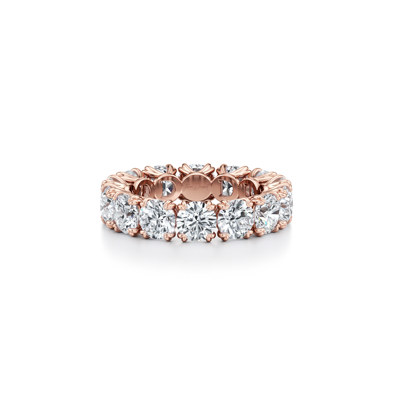 Elle Round Brilliant Lab Diamond Eternity Band image 9