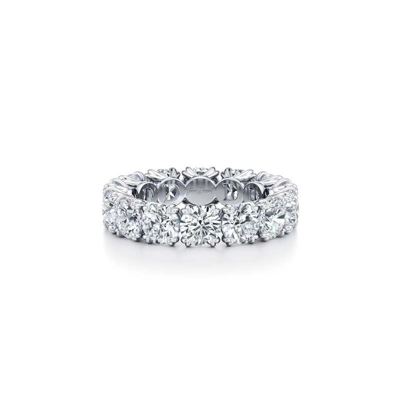 Elle Round Brilliant Lab Diamond Eternity Band image 7