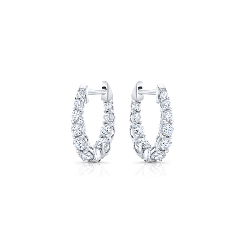 Olivia Lab Diamond Graduated Huggies image 6