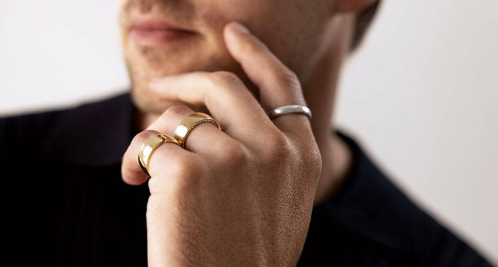 Men's Wedding Bands By Jean Dousset
