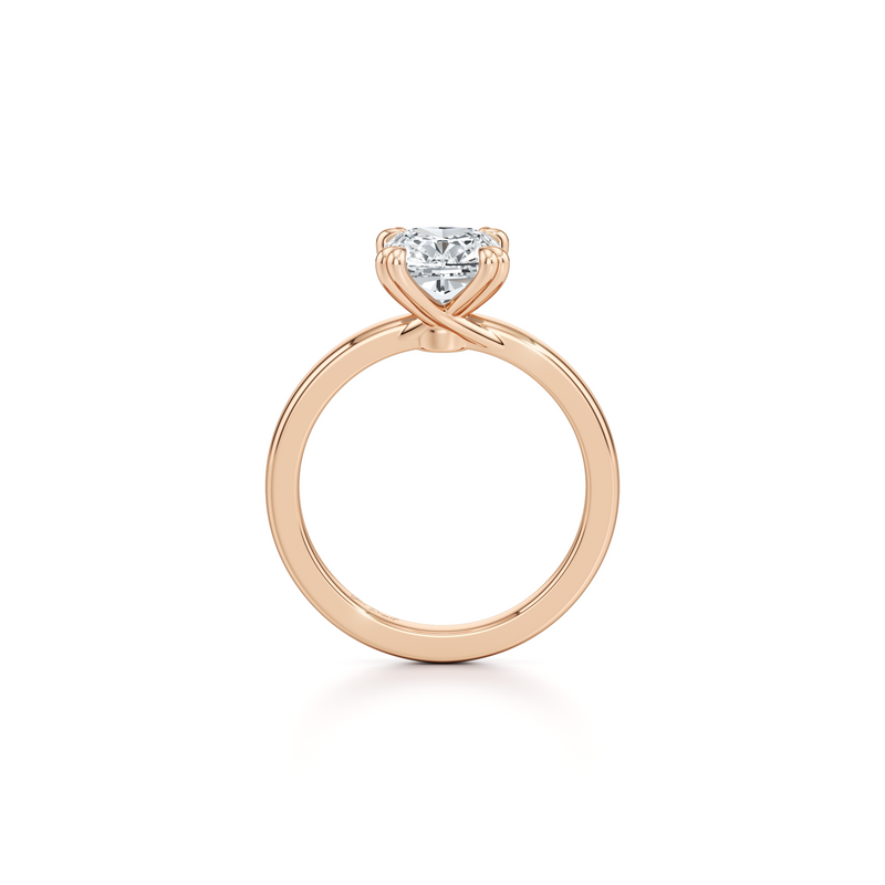 Hayden JD Signature Solitaire Lab Diamond Engagement Ring image 44