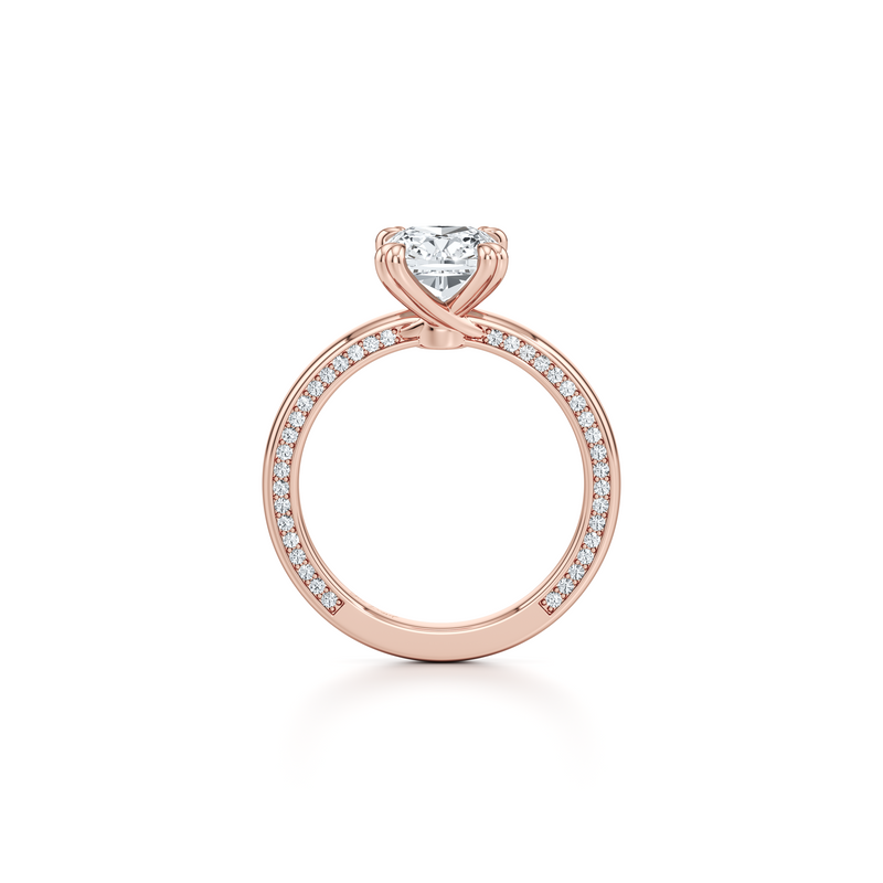 Hayden JD Signature Solitaire Lab Diamond Engagement Ring image 44