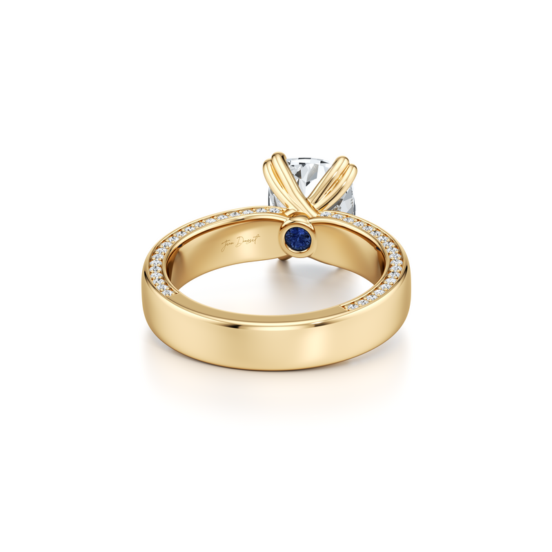 Hayden JD Signature Solitaire Lab Diamond Engagement Ring image 39