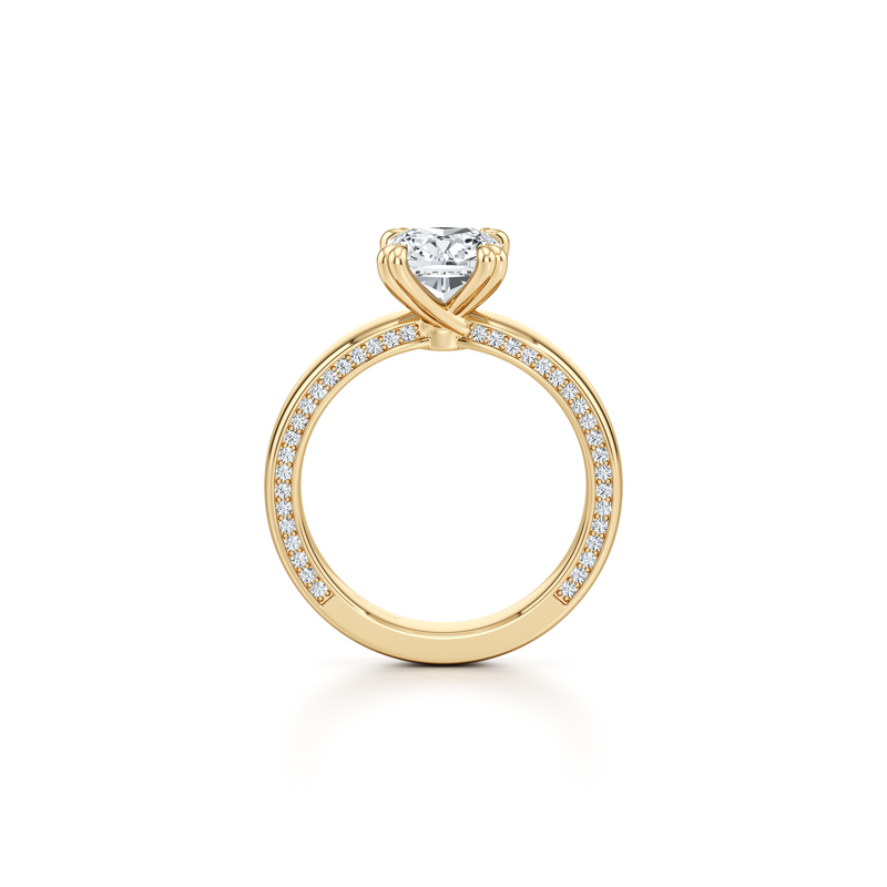 Hayden JD Signature Solitaire Lab Diamond Engagement Ring image 40