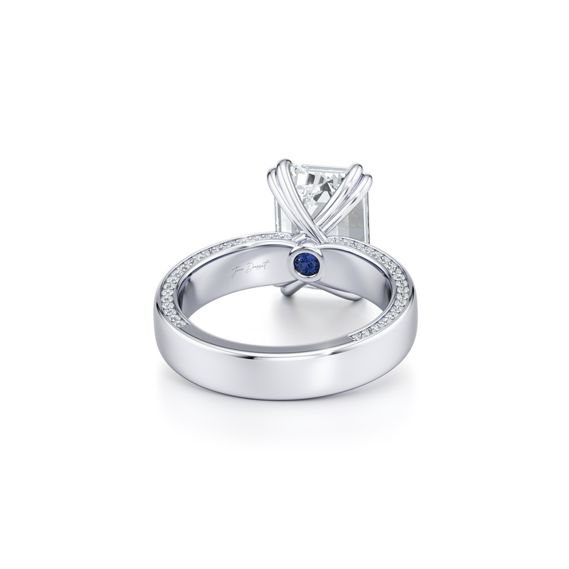 Hayden JD Signature Solitaire Lab Diamond Engagement Ring image 51
