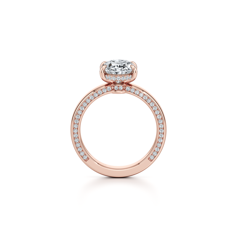 Hayden Solitaire Lab Diamond Engagement Ring image 28