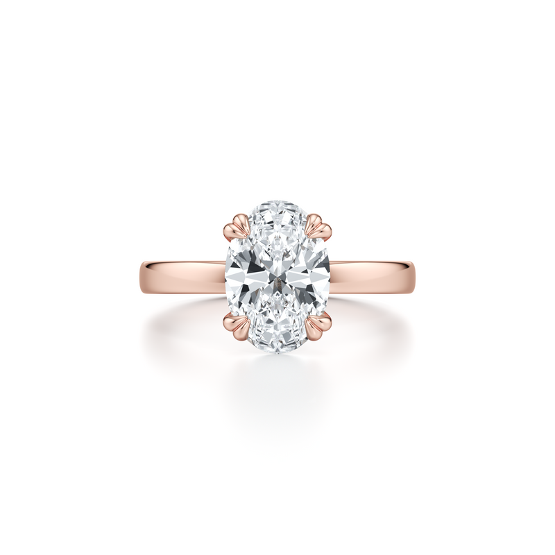 Hayden JD Signature Solitaire Lab Diamond Engagement Ring image 25