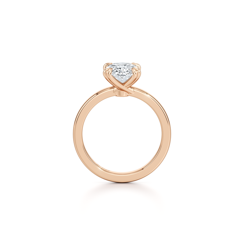 Hayden JD Signature Solitaire Lab Diamond Engagement Ring image 28