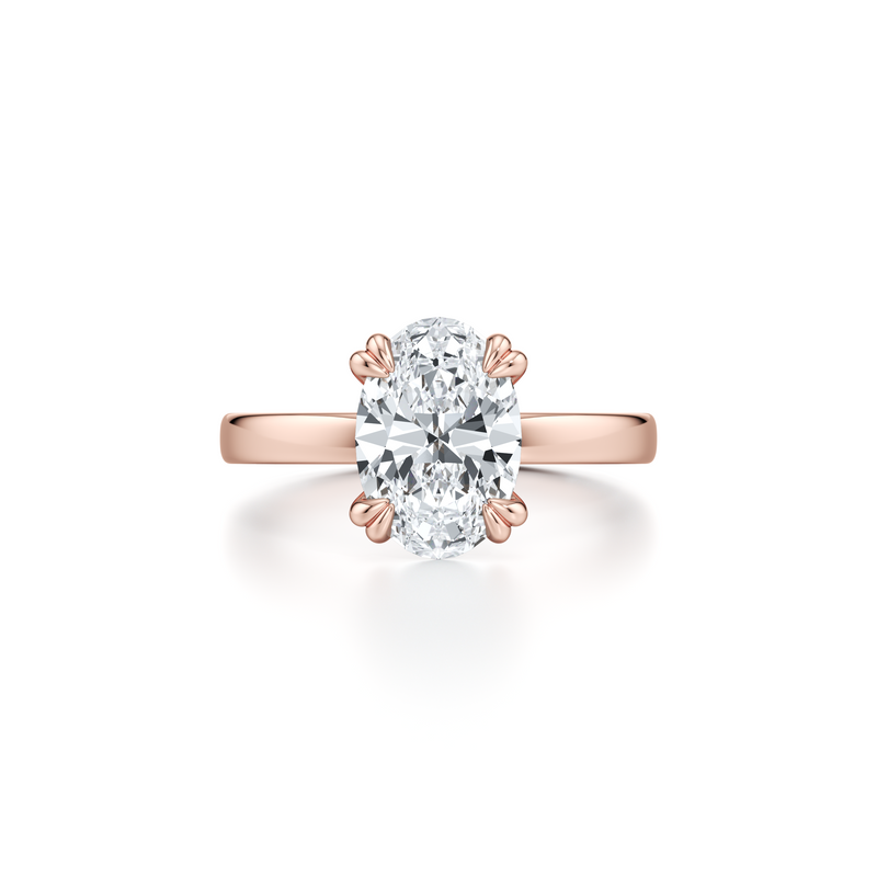 Hayden JD Signature Solitaire Lab Diamond Engagement Ring image 25