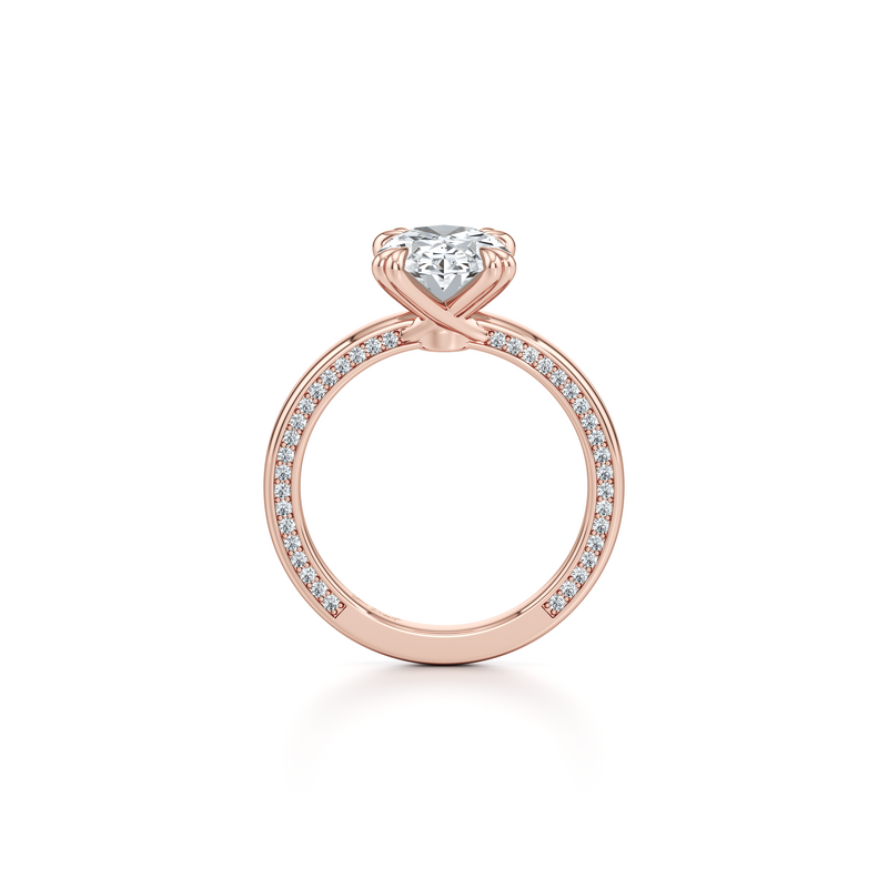 Hayden JD Signature Solitaire Lab Diamond Engagement Ring image 28