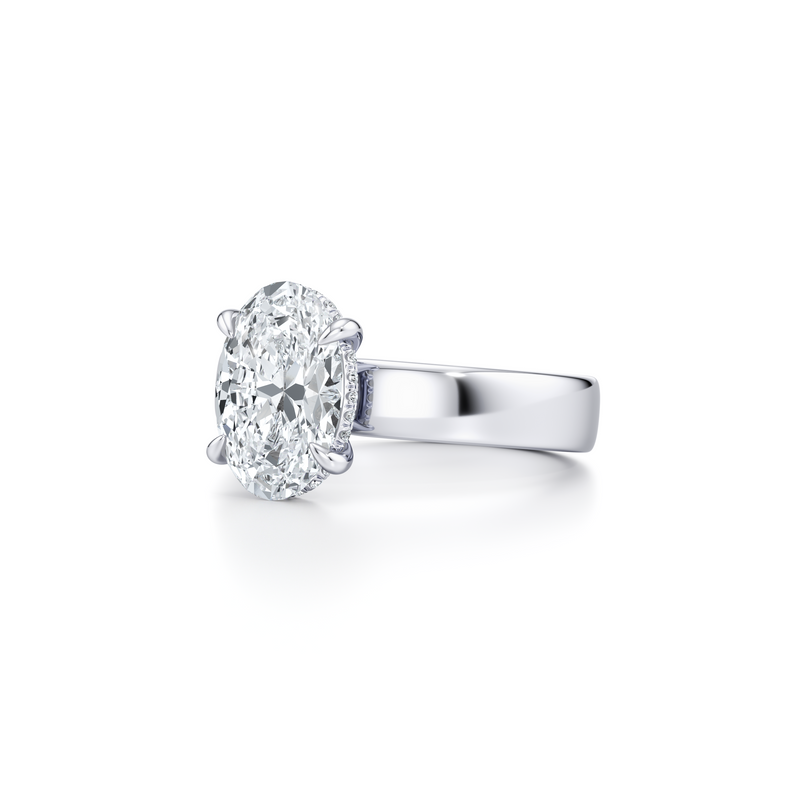 Hayden Solitaire Lab Diamond Engagement Ring image 18