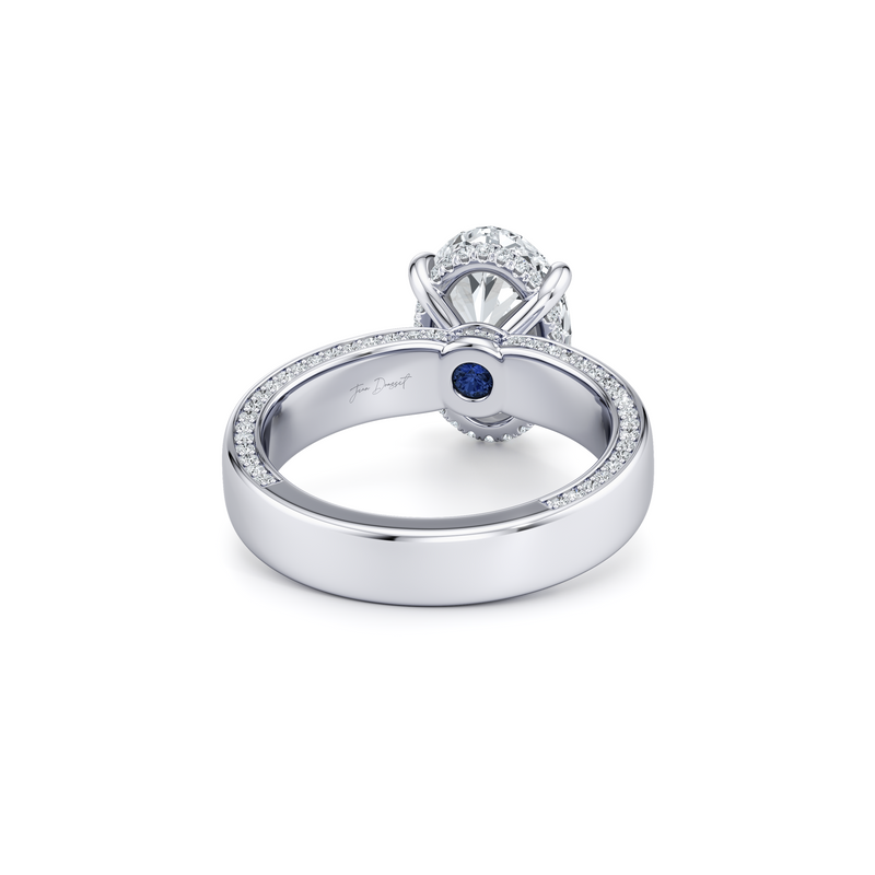 Hayden Solitaire Lab Diamond Engagement Ring image 19