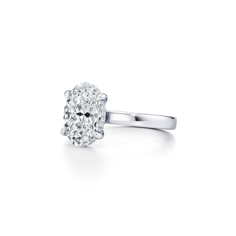 Hayden Solitaire Lab Diamond Engagement Ring image 18