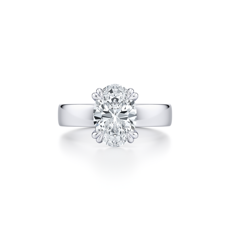 Hayden JD Signature Solitaire Lab Diamond Engagement Ring image 17