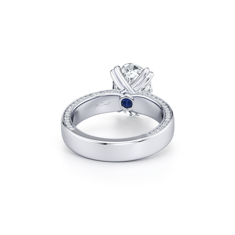 Hayden JD Signature Solitaire Lab Diamond Engagement Ring image 19