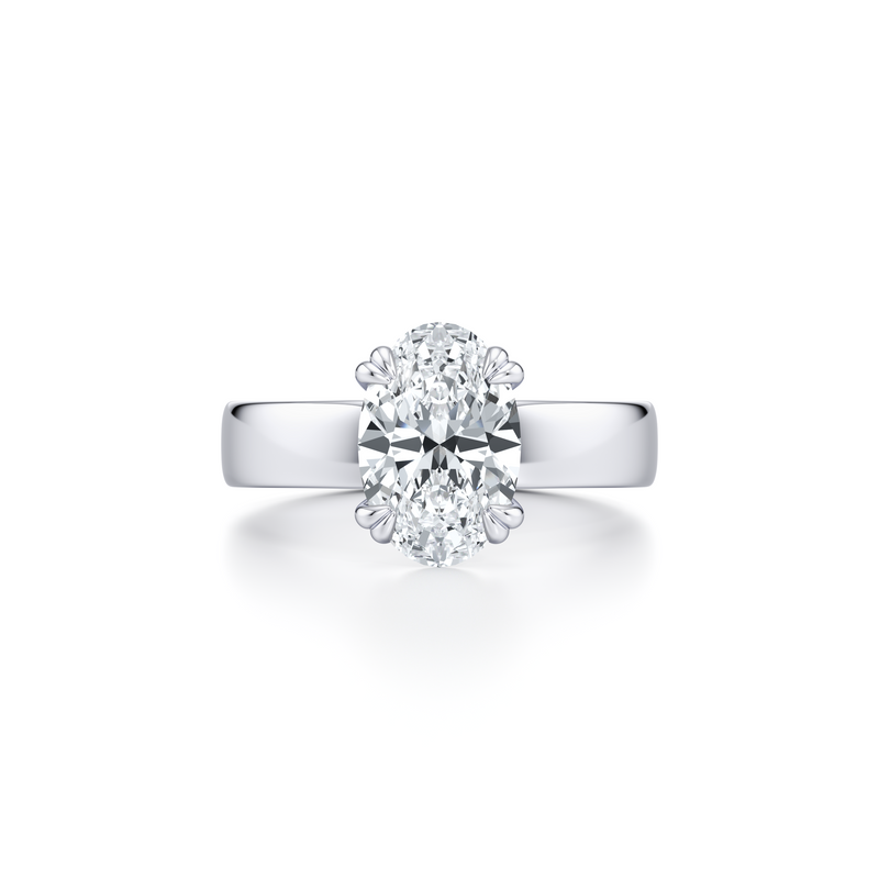 Hayden JD Signature Solitaire Lab Diamond Engagement Ring image 17