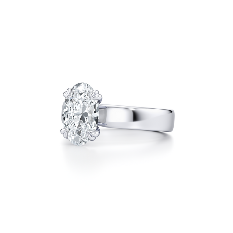 Hayden JD Signature Solitaire Lab Diamond Engagement Ring image 18