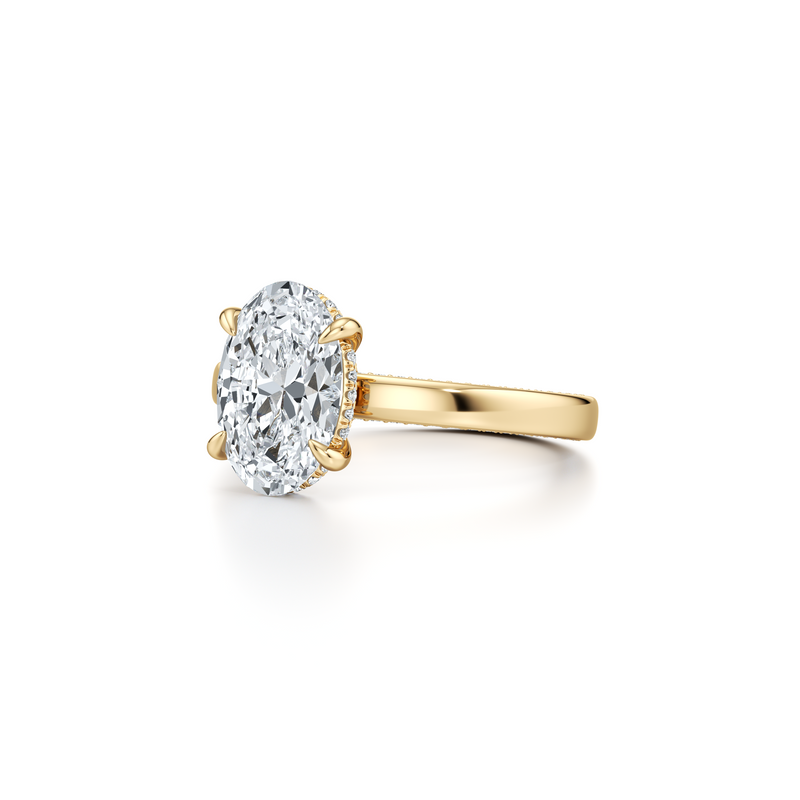 Hayden Solitaire Lab Diamond Engagement Ring image 22