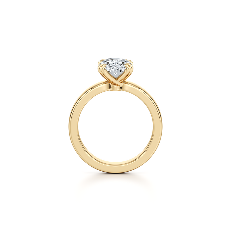 Hayden JD Signature Solitaire Lab Diamond Engagement Ring image 24