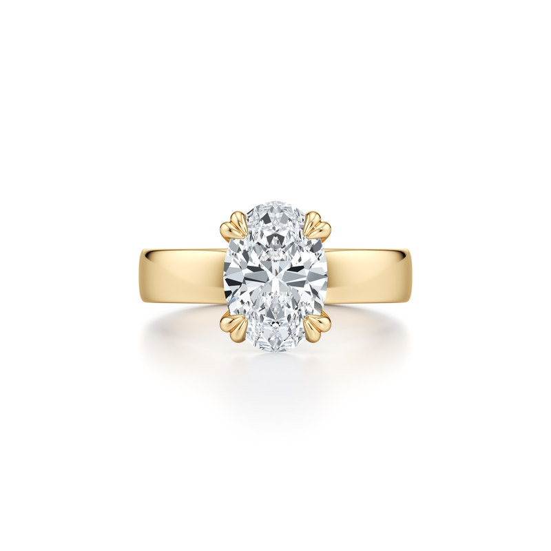 Hayden JD Signature Solitaire Lab Diamond Engagement Ring image 21