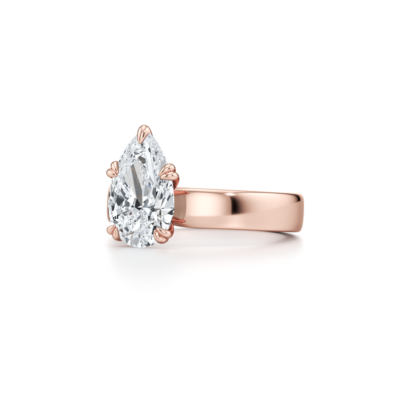 Hayden JD Signature Solitaire Lab Diamond Engagement Ring image 90