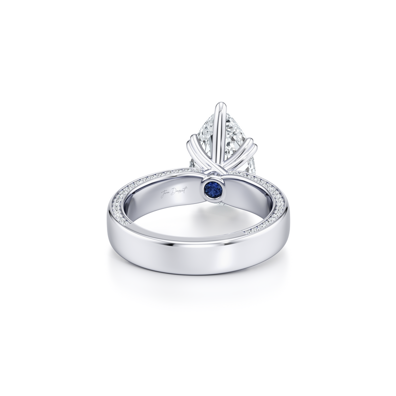 Hayden JD Signature Solitaire Lab Diamond Engagement Ring image 83