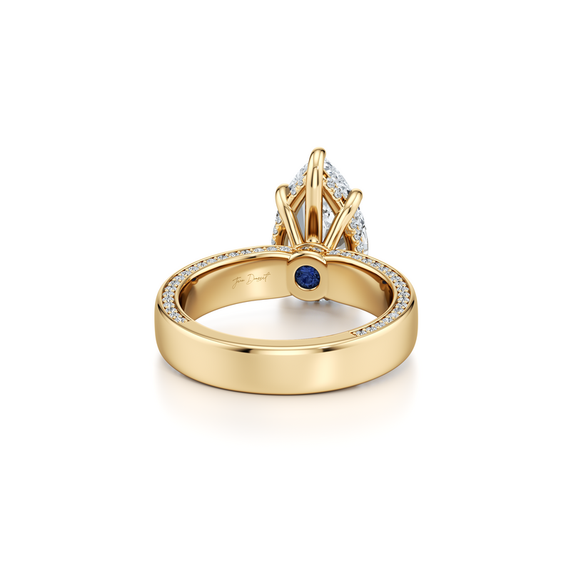 Hayden Solitaire Lab Diamond Engagement Ring image 87