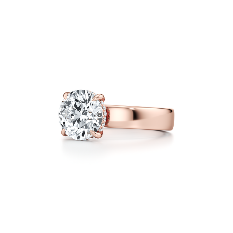 Hayden Solitaire Lab Diamond Engagement Ring image 10