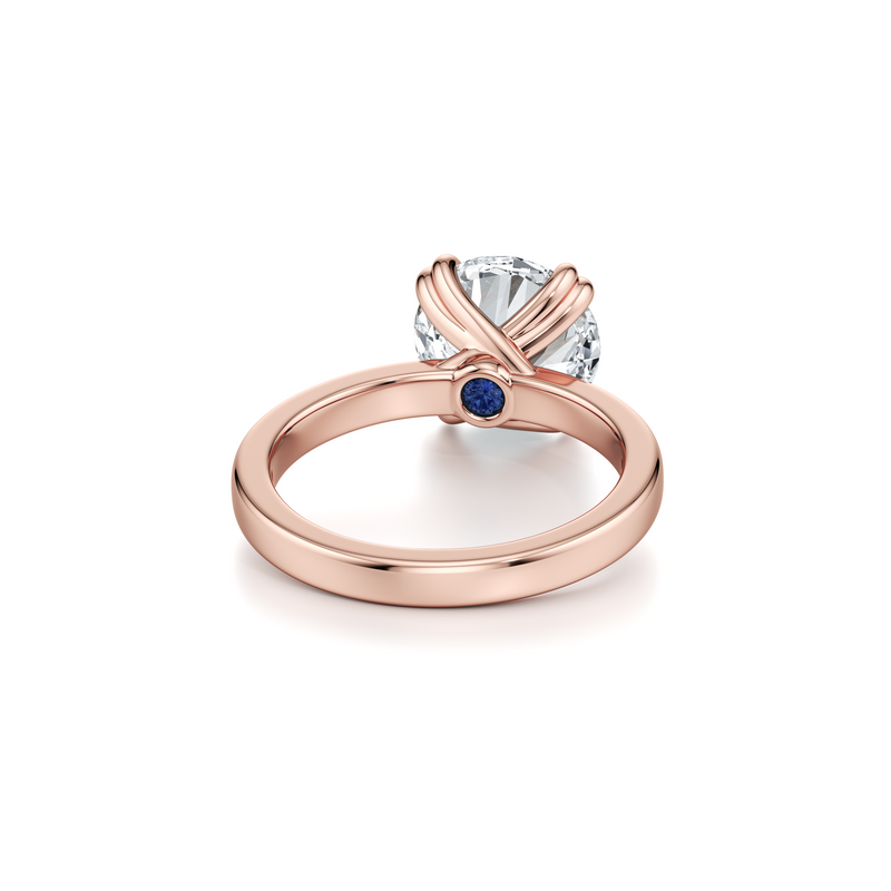 Hayden JD Signature Solitaire Lab Diamond Engagement Ring image 11