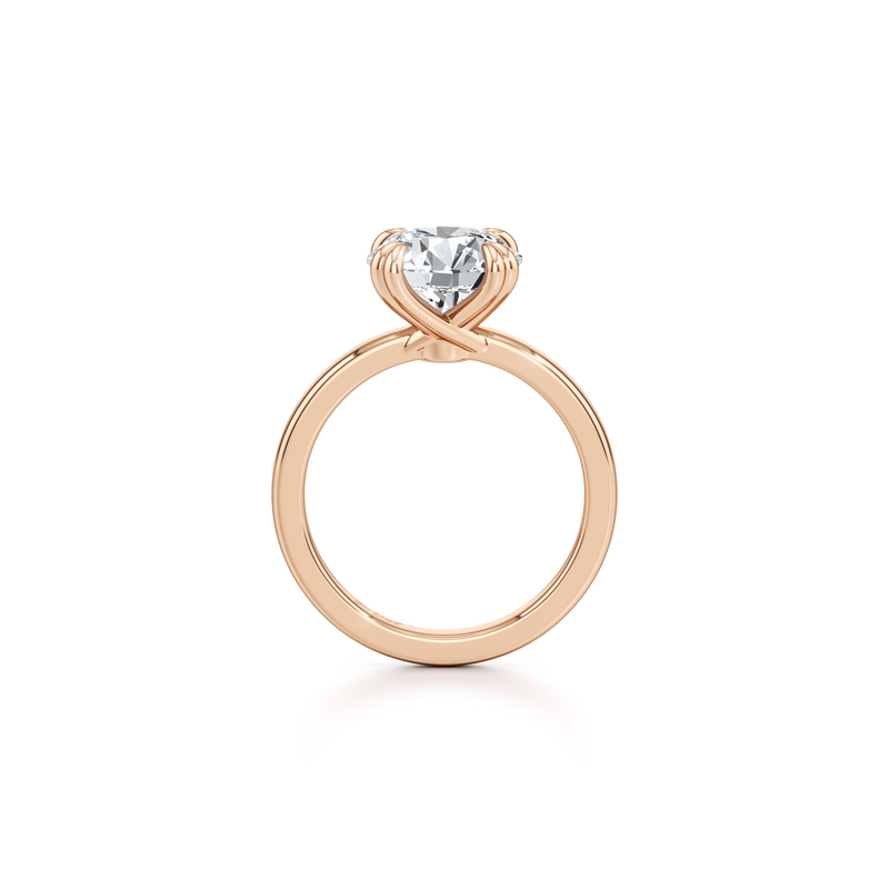Hayden JD Signature Solitaire Lab Diamond Engagement Ring image 12