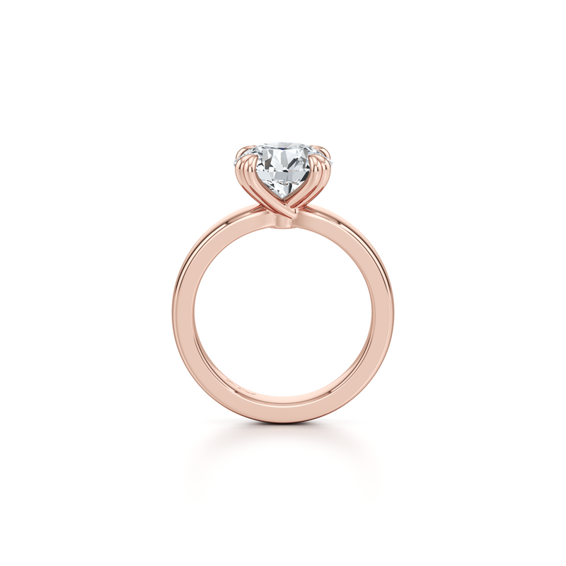 Hayden JD Signature Solitaire Lab Diamond Engagement Ring image 12